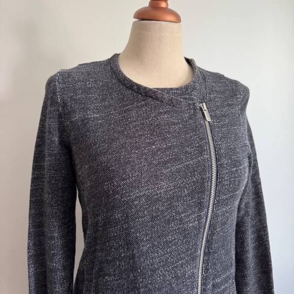 Tommy Hilfiger - Blue Zipped Long Sleeve Cardigan - Picture 5 of 12